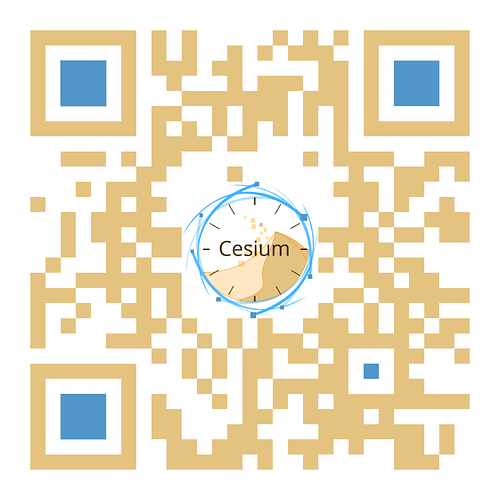 QR-Cesium