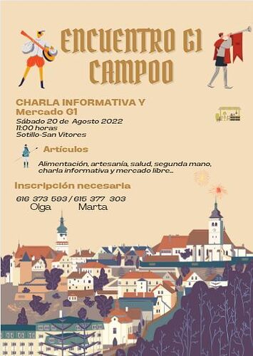 Primer mercado G1 en Campóo (Cantabria)